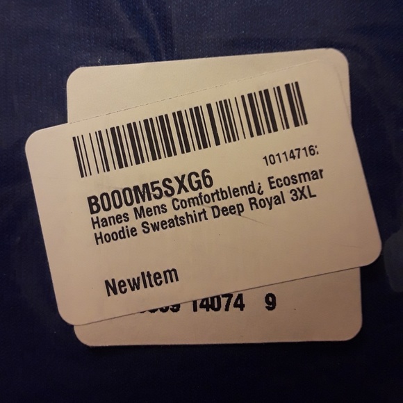 Hanes Big & Tall ComfortBlend EcoSmart  3XL - Picture 5 of 5